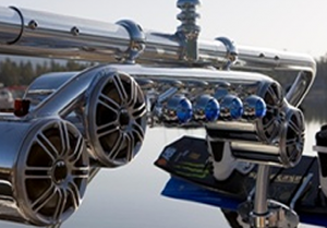 Aerial 4 Speaker Lightbar Combo