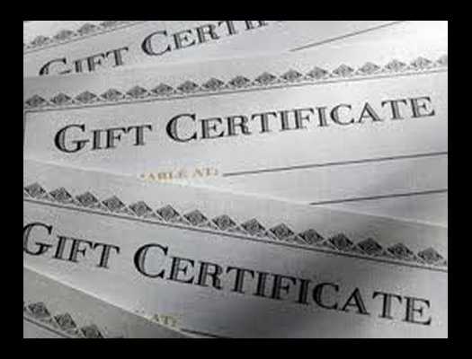 Beyond The Wake Gift Certificates