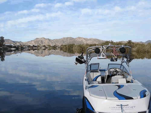 Correct Craft with Speaker Covers